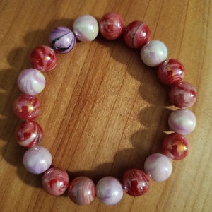 Cukorka színű karkötő gyermekeknek , Ékszer, Karkötő, Gyöngyös karkötő, Gyöngyfűzés, gyöngyhímzés, Ékszerkészítés, MESKA