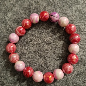 Cukorka színű karkötő gyermekeknek  - ékszer - karkötő - gyöngyös karkötő - Meska.hu