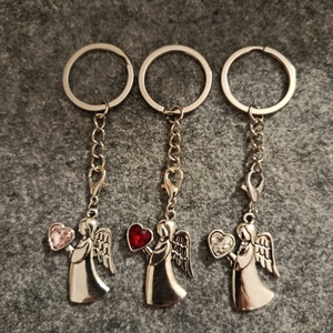 kulcstartó angyallal  - táska & tok - kulcstartó & táskadísz - kulcstartó - Meska.hu