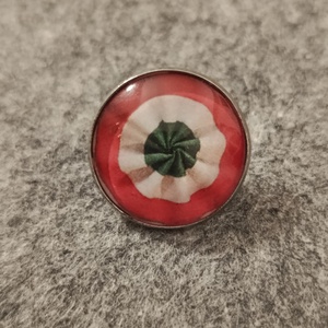 Kokárda kitűző  - Meska.hu