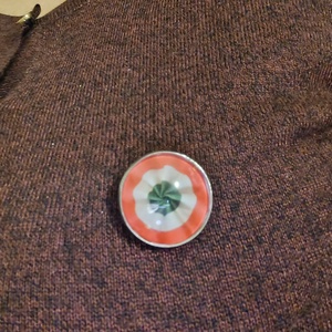 Kokárda kitűző  - ékszer - kitűző és bross - Meska.hu