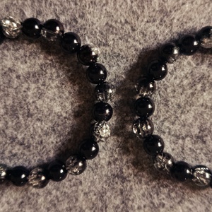 Páros karkötő  - ékszer - karkötő - gyöngyös karkötő - Meska.hu