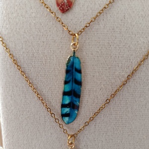  Orvosi acél lánc toll charmmal , Ékszer, Nyaklánc, Medál, Ékszerkészítés, MESKA