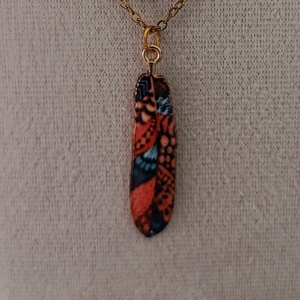  Orvosi acél lánc toll charmmal , Ékszer, Nyaklánc, Medál, Ékszerkészítés, MESKA