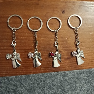 Kulcstartó angyallal  - táska & tok - kulcstartó & táskadísz - kulcstartó - Meska.hu