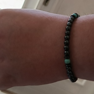  Férfi karkötő - ékszer - karkötő - gyöngyös karkötő - Meska.hu