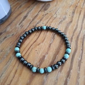  Férfi karkötő - ékszer - karkötő - gyöngyös karkötő - Meska.hu