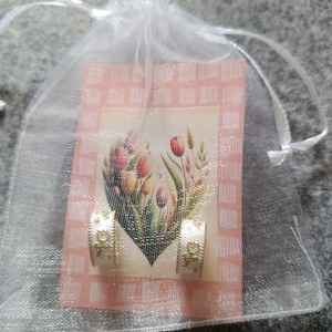 Tulipános fülbevaló  - ékszer - fülbevaló - fülékszer - Meska.hu