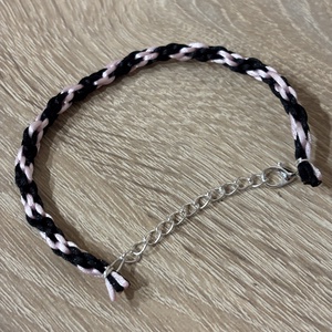 Kumihimo fonott karkötő - ékszer - karkötő - fonott karkötő - Meska.hu