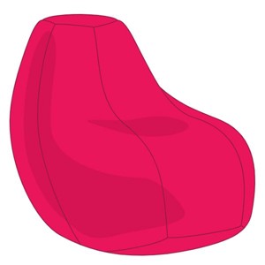 Magenta Tini Babzsákfotel Huzat, , , MESKA