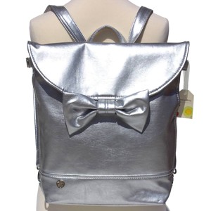SuziartBag Ezüst masnis 2in1 hátizsák - táska & tok - kézitáska & válltáska - válltáska - Meska.hu