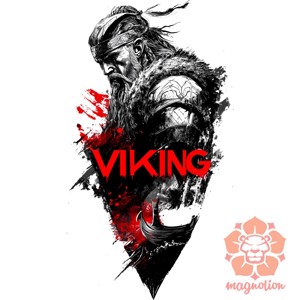 Viking plakát v2 - ruha & divat - férfi ruha - férfi pulóver - Meska.hu