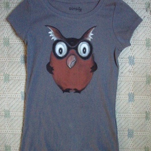 Látáscsökkent  bagoly - Meska.hu