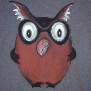 Látáscsökkent  bagoly -  - Meska.hu