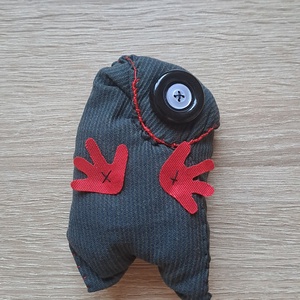 Karácsonyfadísz szett - játék & sport - plüssállat & játékfigura - szörnyike - Meska.hu