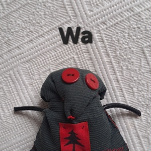 Karácsonyfadísz szett - játék & sport - plüssállat & játékfigura - szörnyike - Meska.hu