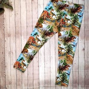 Dínós leggings 104-es, Ruha & Divat, Babaruha & Gyerekruha, Nadrág, Varrás, Meska