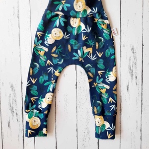 Oroszlános leggings/ pamut jersey nadrág (80) - Meska.hu