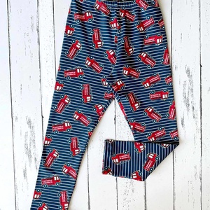 Tűzoltóautós leggings 98-as, Ruha & Divat, Babaruha & Gyerekruha, Nadrág, Varrás, MESKA