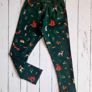 Erdei állatos leggings (104), Ruha & Divat, Babaruha & Gyerekruha, Nadrág, Varrás, MESKA
