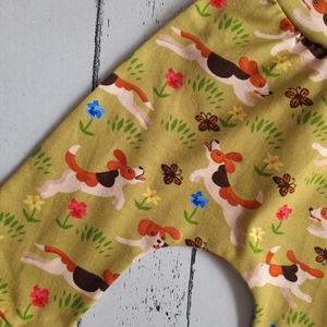 Kutyás leggings - pamut jersey nadrág (68-as) - ruha & divat - babaruha & gyerekruha - nadrág - Meska.hu