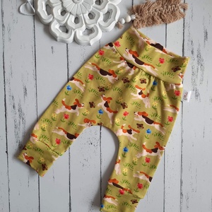 Kutyás leggings - pamut jersey nadrág (68-as), Ruha & Divat, Babaruha & Gyerekruha, Nadrág, Varrás, MESKA