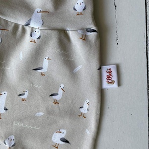 Sirályos leggings - pamut jersey nadrág (62-es) - ruha & divat - babaruha & gyerekruha - nadrág - Meska.hu