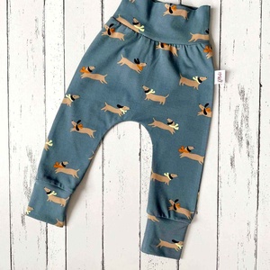 Kutyusos leggings/pamut jersey nadrág (74), Ruha & Divat, Babaruha & Gyerekruha, Nadrág, Varrás, MESKA