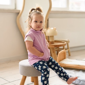 Kutyusos leggings/pamut jersey nadrág (74) - ruha & divat - babaruha & gyerekruha - nadrág - Meska.hu
