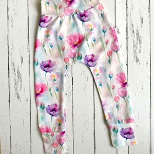 Virágos leggings (92), Ruha & Divat, Babaruha & Gyerekruha, Nadrág, Varrás, MESKA