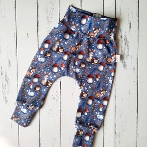 Erdei állatos-gombás leggings (74), Ruha & Divat, Babaruha & Gyerekruha, Nadrág, Varrás, MESKA
