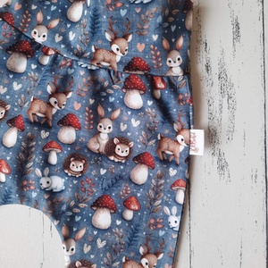 Erdei állatos-gombás leggings (74) - ruha & divat - babaruha & gyerekruha - nadrág - Meska.hu