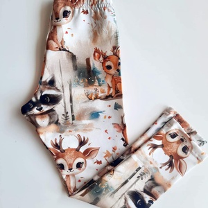 Erdei állatos leggings (104), Ruha & Divat, Babaruha & Gyerekruha, Nadrág, Varrás, MESKA