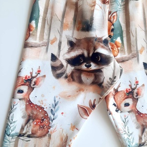 Erdei állatos leggings (104) - ruha & divat - babaruha & gyerekruha - nadrág - Meska.hu