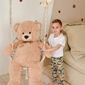 Almás bézs színű leggings (104) - ruha & divat - babaruha & gyerekruha - nadrág - Meska.hu