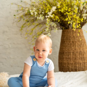 Markolós-darusautós kantáros nadrág (80) - ruha & divat - babaruha & gyerekruha - nadrág - Meska.hu