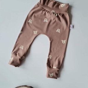 Leopárdos pamut jersey nadrág/ leggings (74-es), Ruha & Divat, Babaruha & Gyerekruha, Nadrág, Varrás, MESKA