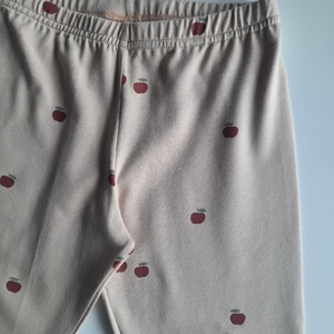 Almás bézs színű leggings (104) - ruha & divat - babaruha & gyerekruha - nadrág - Meska.hu