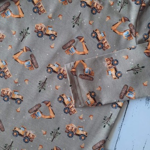 Munkagépes hosszú ujjú felső (92-es) - ruha & divat - babaruha & gyerekruha - póló - Meska.hu