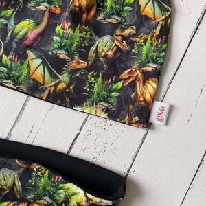 Dínós sapka-sál szett (50-52 cm), Ruha & Divat, Babaruha & Gyerekruha, Babasapka, Varrás, MESKA