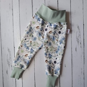 Virágos melegítőnadrág (74), Ruha & Divat, Babaruha & Gyerekruha, Nadrág, Varrás, MESKA