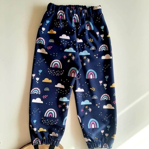 Szivárványos softshell nadrág (98/104), Ruha & Divat, Babaruha & Gyerekruha, Nadrág, Varrás, MESKA