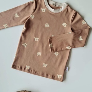 Leopárdos hosszú ujjú felső (104-es), Ruha & Divat, Babaruha & Gyerekruha, Póló, Varrás, MESKA