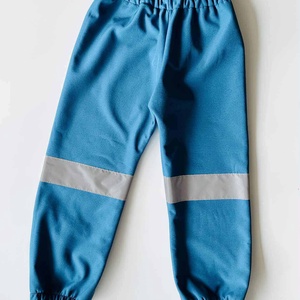 Petrolkék fényvisszaverő csíkkal softshell nadrág (98/104), Ruha & Divat, Gyerekruha, Nadrág, Varrás, MESKA