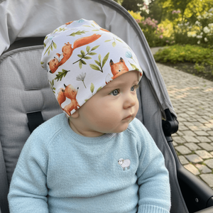 Rókás sapka (46-47 cm), Baba - mama, Babaruházat, Babasapka, Varrás, MESKA