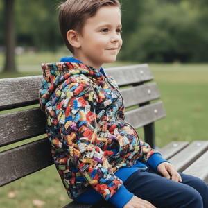 Legós pulóver (116-os), Ruha & Divat, Gyerekruha, Pulóver, Varrás, MESKA