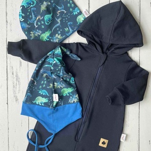 Sötétkék átmeneti overál (80), Ruha & Divat, Gyerekruha, Pulóver, Varrás, MESKA