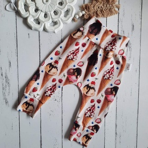 Fagyis leggings - pamut jersey nadrág (68-as) - ruha & divat - gyerekruha - nadrág - Meska.hu