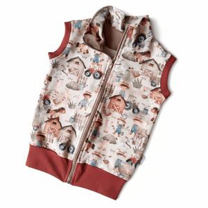 Farmos traktoros mellény 92-es, Baba - mama, Babaruházat, Baba mellény, Varrás, MESKA