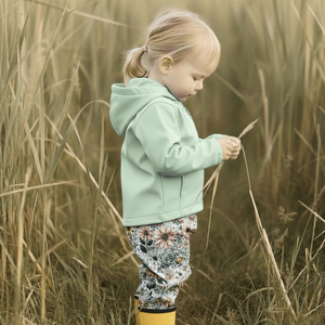 Virágos softshell nadrág (86/92) - ruha & divat - gyerekruha - nadrág - Meska.hu